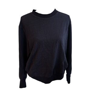 Icebreaker Navy Blue Cotton/Wool Blend Sweatshirt
